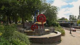 Gebrochene Welle legt Brunnen vor dem Kanaltor in Hanau lahm