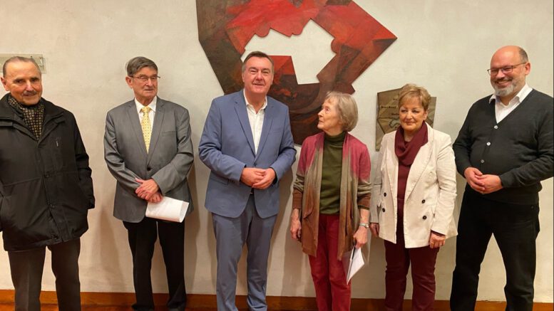 Historischer Grundriss von Hanau dauerhaft im Foyer des Congress Park Hanau