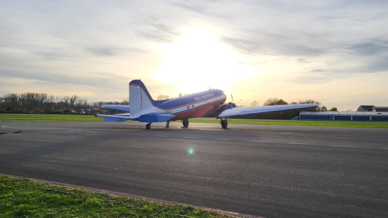 Nächtliche Messflüge im Rheinrücken: Flugzeug sammelt Geodaten auch über Hanau