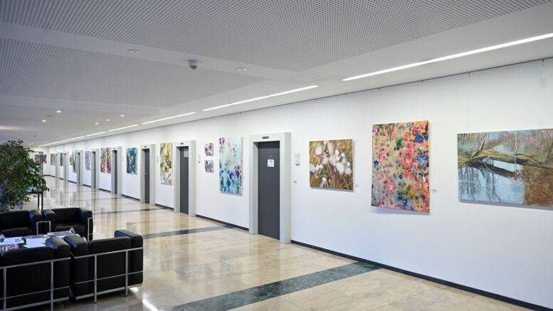 Zeitgenössische Malerei im Hanauer Rathaus bleibt bis 20. Februar zu sehen